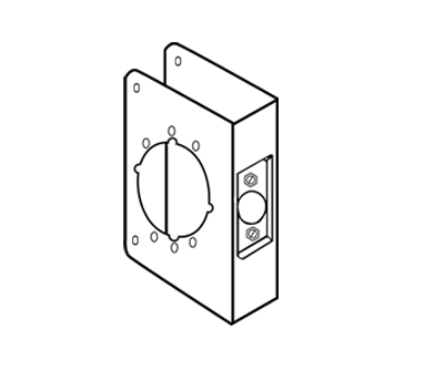 Picture for category Wrap Around Plate For use with Heavy Duty Grade 1 & Grade 2 key-in-levers