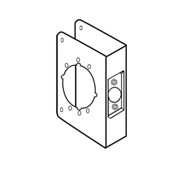 Picture for category Wrap Around Plate For use with Heavy Duty Grade 1 & Grade 2 key-in-levers