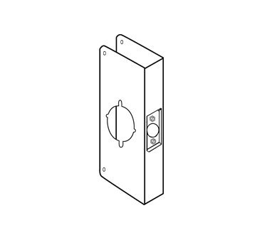Picture for category Wrap Around Plate For installing the Best And Sargent Lever Locks