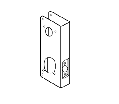Picture for category Wrap Around Plate For Kaba/Simplex 1000, E-2000, 4000 & 5000 Series