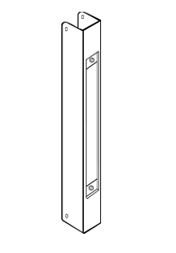 Picture for category Wrap Around Plate Mortise Lock For 86 Cut-out