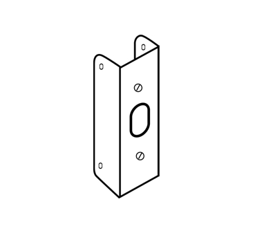 Picture for category Wrap Around Plate For Door Reinforcer For Deadbolts & Key-in-knob Locks