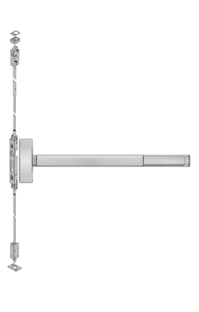 Picture for category FL2800 CVR Fire Rated Exit Devices