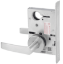 Show details for Corbin Russwin ML2070 ASA Full Dummy Trim Mortise Trim, AS Lever, A Rose eysget