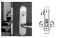 Show details for Corbin Russwin ML2051 NSP Entrance or Office Mortise Lock, NS Lever, P Escutcheon ML2051