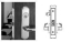 Show details for Corbin Russwin ML2055 ASR Classroom Mortise Lock, AS Lever, R Escutcheon ML2055