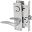 Show details for Corbin Russwin ML2048 DSN LH Entrance or Apartment Mortise Lock, DS Lever, N Escutcheon bonak
