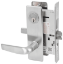 Show details for Corbin Russwin ML2048 CSM Entrance or Apartment Mortise Lock, CS Lever, M Escutcheon daw3131