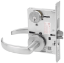 Show details for Corbin Russwin ML2048 PSA Entrance or Apartment Mortise Lock, PS Lever, A Rose nattwwtwttw