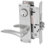 Show details for Corbin Russwin ML2075 DSN LH Security Entrance or Office Mortise Lock, DS Lever, N Escutcheon umayyw3