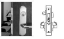 Show details for Corbin Russwin ML2075 RWA Security Entrance or Office Mortise Lock, RW Lever, A Rose ML2075
