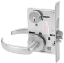 Show details for Corbin Russwin ML2075 PSA Security Entrance or Office Mortise Lock, PS Lever, A Rose piozza