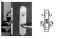 Show details for Corbin Russwin ML2032 RWM Institution or Utility Mortise Lock, RW Lever, M Escutcheon ML2032