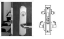 Show details for Corbin Russwin ML2072 ASP Classroom Intruder Mortise Lock, AS Lever, P Escutcheon ML2072