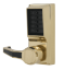 Show details for Dormakaba Simplex LL1011-03 Pushbutton Lock - LH & LHR Doors Bright Brass LL1011-03-411