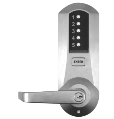 Show details for Dormakaba Simplex 5021XKWL-26D Lever Lock - Satin Chrome - Kaba Keyway 5021XKWL-26D-41