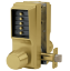 Show details for Dormakaba Simplex EE1011/EE1011-05 Double Sided Pushbutton Lock - Antique Brass EE1011EE1011-05-41