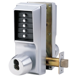 Show details for Dormakaba Simplex EE1021C/EE1011-26D 2-Sided Lock f/ Corbin - Satin Chrome EE1021BEE101126D41