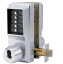 Show details for Dormakaba Simplex EE1021M/EE1021M-26D 2-Sided Lock f/ Medeco - Satin Chrome EE1021MEE1021M-26D-41