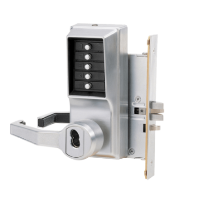 Show details for Dormakaba Simplex L8146C-26D Mortise Lock LH Corbin Russwin - Satin Chrome L8146C-26D-41