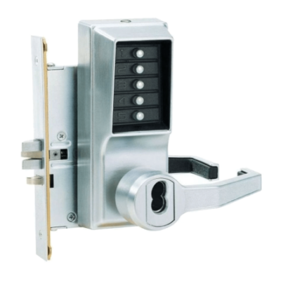 Show details for Dormakaba Simplex RR8146B-26D Mortise Lock - RHR - Best IC - Satin Chrome RR8146B-26D-41