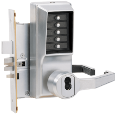 Show details for Dormakaba Simplex RR8148B-26D Mortise Lock - RHR - Best IC - Satin Chrome RR8148B-26D-41