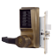 Show details for Dormakaba Simplex LR8148S-05 Mortise Lock - LHR - Schlage IC - Antique Brass LR8148S-05-41