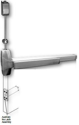 Show details for Cal-Royal ALBR7760V / ALBRF7760V Surface Vertical Rod Exit Device Less Bottom Rod CRLBR7760V
