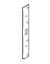 Show details for Don-Jo FL-208N Series-8 Strikes - Single hole version designed to work with key-in-knob or deadbolt - 8" x 1-3/8" fl208n