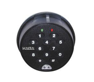Show details for Kaba Mass 252S-RN-20N-5-B-E-A-1-A Self Powered Safe Lock, Round Housing, Dead Bolt - Non-Sensor - Tapped Holes. kaba252Rn