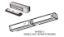 Show details for Schlage Locknetics M490DEP-2 Delayed Egress Electromagnetic Double Lock - 1500 Lb. Hold W/ MBS & DPS M490DE-2
