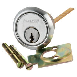 Show details for Schlage 20-022C124 Rim Conventional cylinder For Exit Devices, aluminum door, etc. - Horizontal Tailpiece 20-022