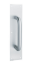 Show details for Rockwood 111 x 70C Pull Plate, 1" Diameter, 10" CTC Pull, 4" x 16" Plate 111x70c