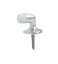 Show details for Rockwood 430-US26D Convex Solid Cast Wall Stop OH SMS, plastic anchor Fastener 430