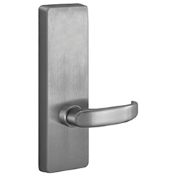 Show details for PHI Precision 4902D-630 Dummy Lever Exit Device Trim, Lever Design "D" 4902_D_Passage_630