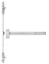 Show details for Precision FL2700 (FL2703) Apex Fire Rated Wood Door Concealed Vertical Rod Exit Device - Wide Stile 2703