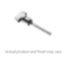 Show details for Dormakaba 201807-26D-01 Simplex Common Mechanical Passage Set Thumb Turn Plug Assembly - Satin Chrome 807