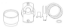 Show details for Trilogy ET-ARIC US26D Arrow IC Rim Cylinder Adapter kit - Satin Chrome AL-ET
