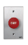 Show details for RCI 918-MA-28 Tamper-Resistant Exit Pushbutton, Maintained switch Mode - Aluminum 918