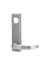 Show details for Adams Rite 3080E-01-03U Electrified Entry Trim With Cylinder Hole - Universal Kit - Curve Handle 3080-01-03U