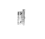 Show details for Accentra (Yale) 8862FL Privacy, bedroom or bath Mortise Lever Lock - Body Only YALE-BODY-ONLY