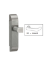 Show details for Adams Rite 4600-02 Heavy Duty Designer Deadlatch Handle - Round Handle 4600-02-