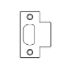 Show details for Schlage 10-001 112 T-strike With Box, Square Corner, 1-1/2" Lip Length t-strike