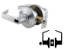 Show details for Schlage Lockset - AL70BD SAT - Standard Duty Classroom Lever Lock,Small format IC core al70bdsat