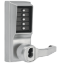 Show details for Dormakaba Simplex LR1076B Pushbutton Privacy Lock (lockout) W/ Key RH & RHR Satin Chrome LR1076B-26D-41