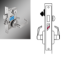 Show details for Cal Royal SC8473 US26D Extra H.D. Grade 1, Dormitory / Bedroom Mortise Lockset - Satin Chrome SC8473