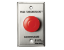 Show details for Alarm Controls TS-32 1-1/2" Red Mushroom Button, "PUSH FOR EMERGENCY DOOR RELEASE", Latching TS-3-22