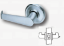 Show details for Arrow CL04-SC Grade 2 Patio Tubular Lock, Solar Lever, Non-Keyed, Non-handed CL02-SC