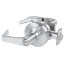 Show details for Schlage ALX40 SAT 626 Grade 2 Privacy Cylindrical Lock, Non-Keyed, Non-handed, Saturn Lever, Satin Chrome Finish fhone