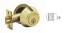 Show details for Cal-Royal KWGLT220 Grade 2, Single cylinder Gate Latch (2 3/8" backset) Cal-RoyalGL220